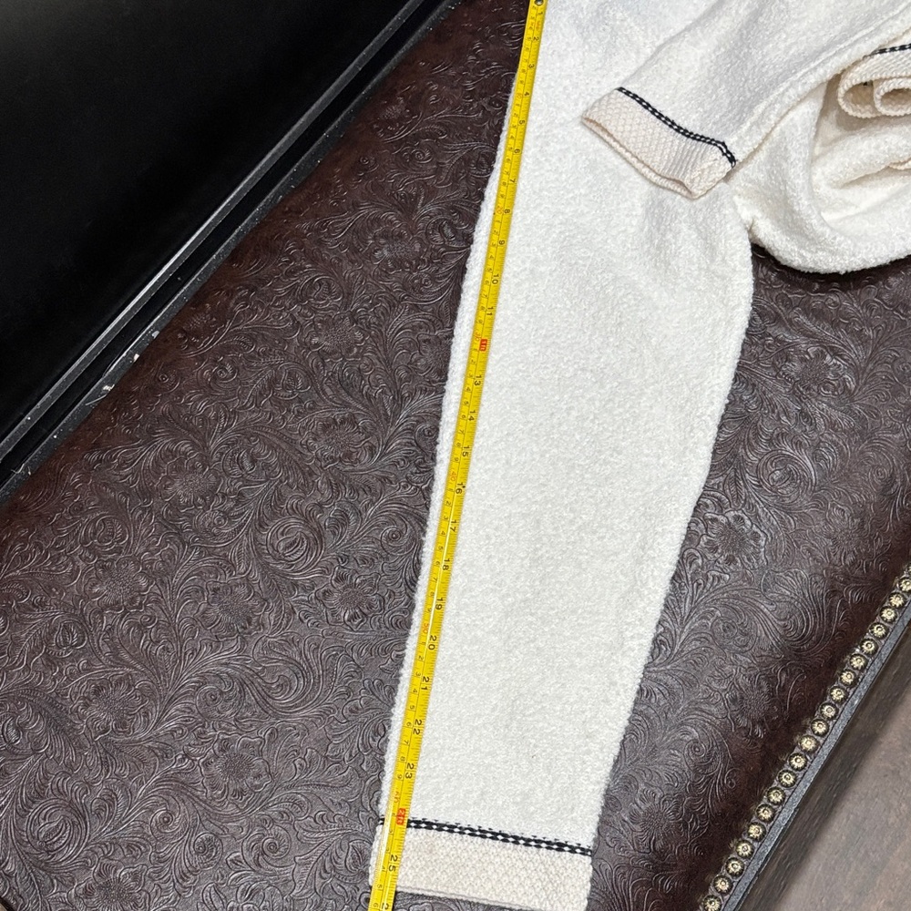 J. Crew Cream Textured Blazer with Gold Accents - Picture 6 of 10